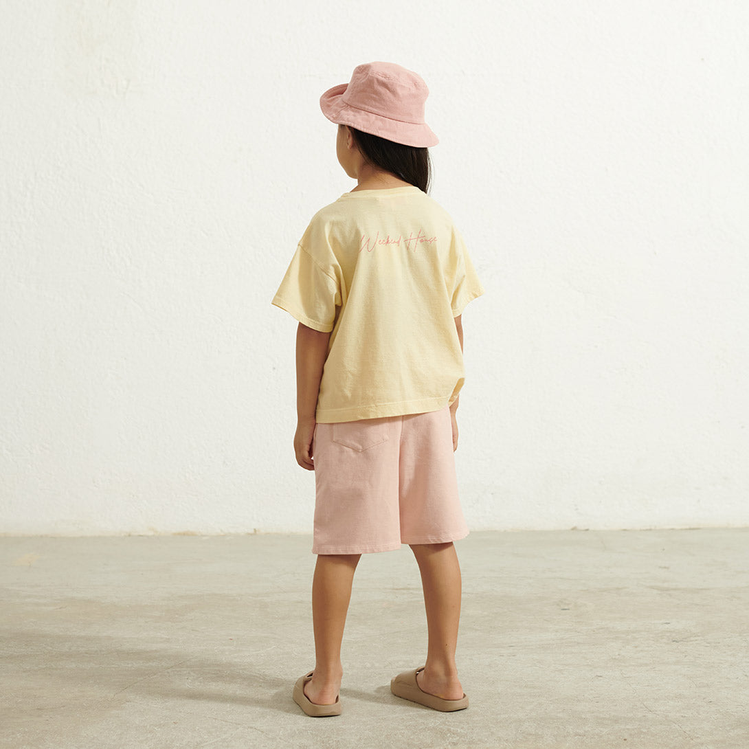 【weekend house kids】【40％off】Weekend kids t-shirt Cream　Tシャツ　2 , 3/4 , 5/6 , 7/8  | Coucoubebe/ククベベ