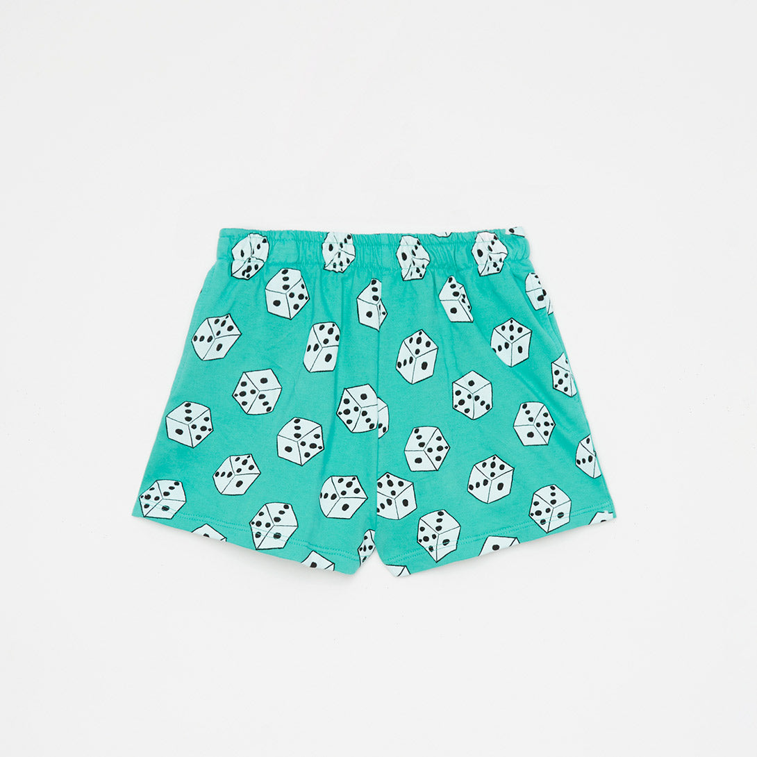 【weekend house kids】【40％off】Cubes shorts Green　ショートパンツ　2 , 3/4 , 5/6 ,7/8  | Coucoubebe/ククベベ