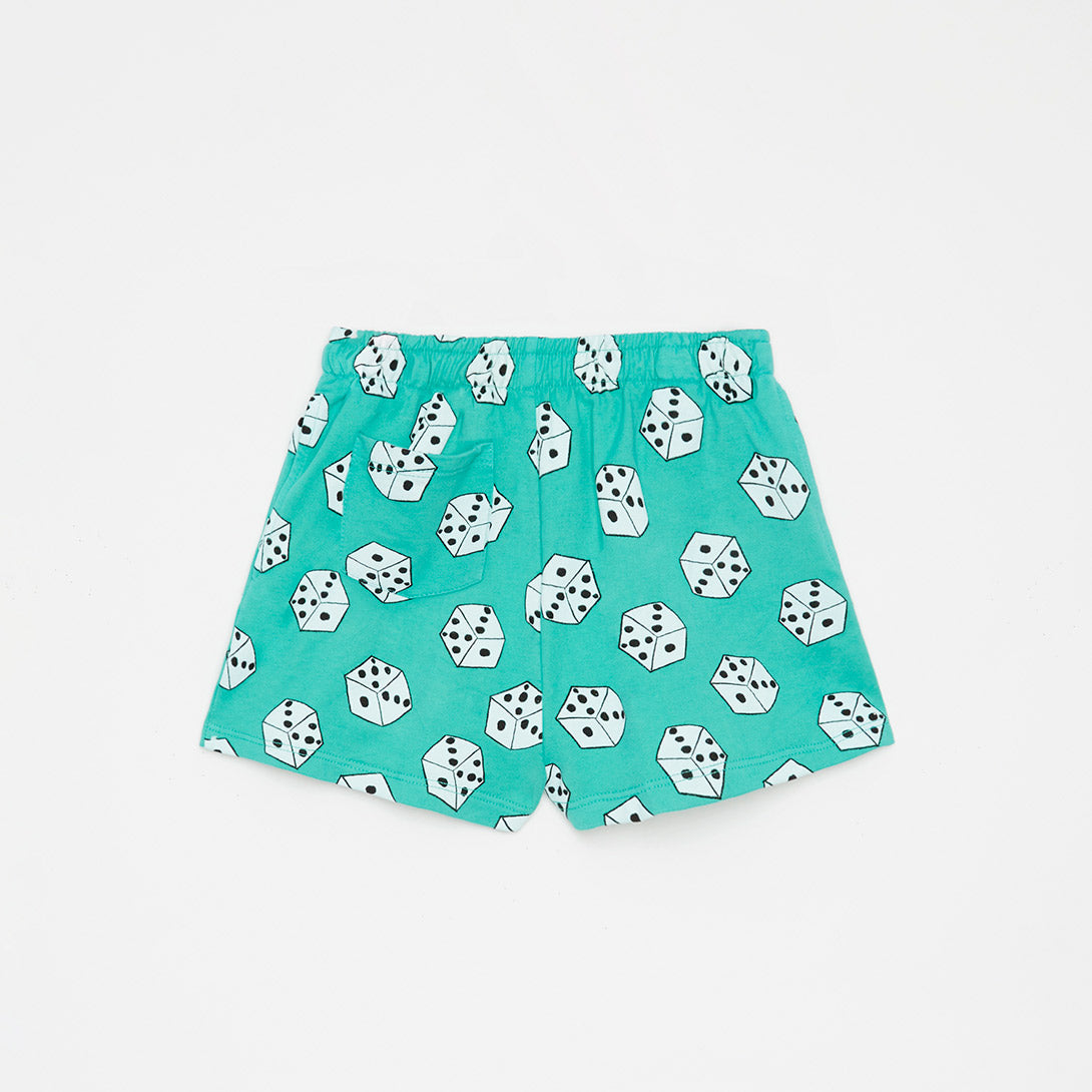 【weekend house kids】【40％off】Cubes shorts Green　ショートパンツ　2 , 3/4 , 5/6 ,7/8  | Coucoubebe/ククベベ