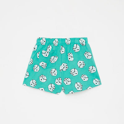 【weekend house kids】【40％off】Cubes shorts Green　ショートパンツ　2 , 3/4 , 5/6 ,7/8（Sub Image-2） | Coucoubebe/ククベベ