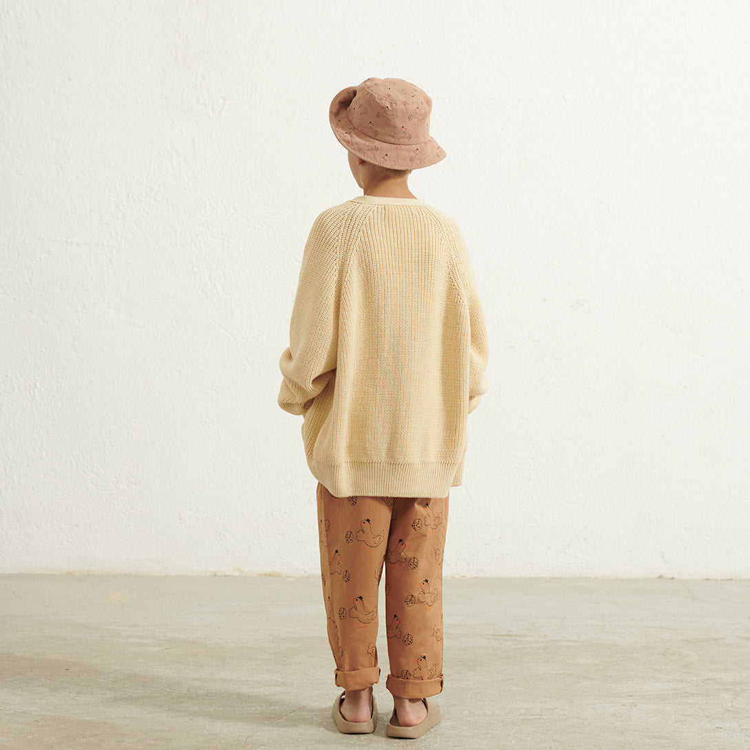 【weekend house kids】【40％off】Goose pants Camel　ロングパンツ　2 , 3/4 , 5/6  | Coucoubebe/ククベベ