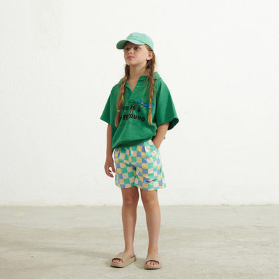 【weekend house kids】【40％off】Chess shorts MUlticolor　ショートパンツ　2 , 3/4 , 5/6 ,7/8（Sub Image-3） | Coucoubebe/ククベベ