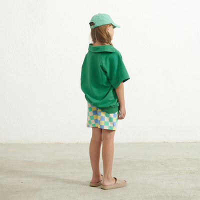 【weekend house kids】【40％off】Chess shorts MUlticolor　ショートパンツ　2 , 3/4 , 5/6 ,7/8（Sub Image-4） | Coucoubebe/ククベベ