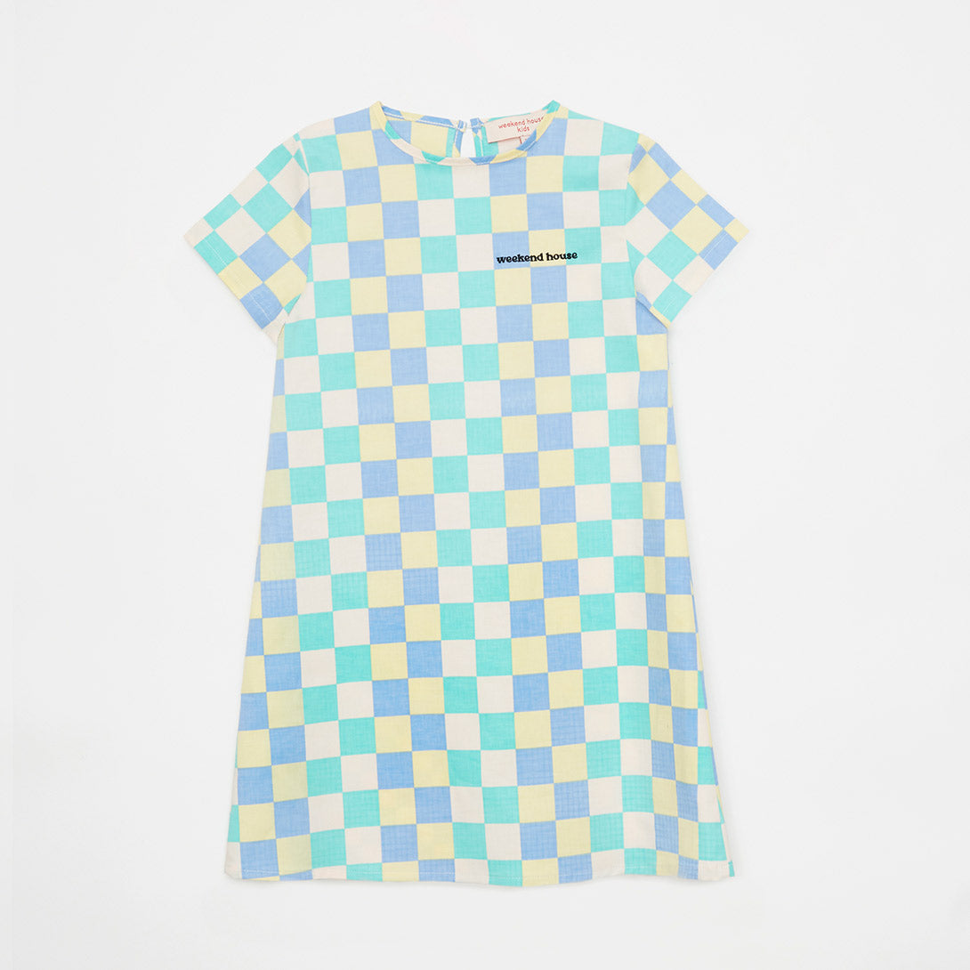 【weekend house kids】【40％off】Chess dress Multicolor　ワンピース　2 , 3/4 , 5/6 , 7/8  | Coucoubebe/ククベベ