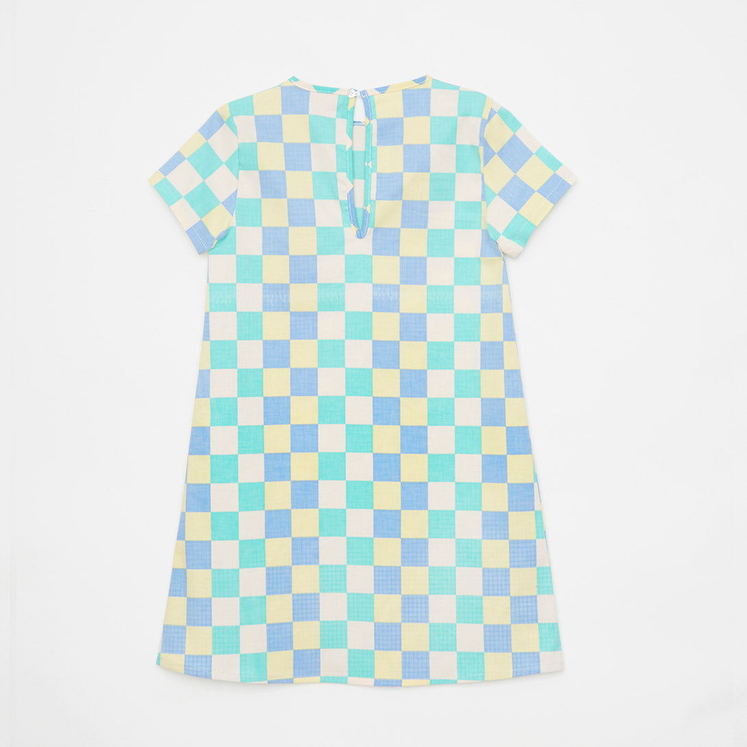 【weekend house kids】【40％off】Chess dress Multicolor　ワンピース　2 , 3/4 , 5/6 , 7/8  | Coucoubebe/ククベベ