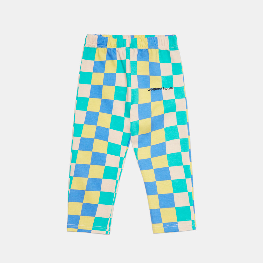 【weekend house kids】【40％off】Chess baby pants Multicolor　ベビーロングパンツ　6/12 , 12/18 ,18/24  | Coucoubebe/ククベベ