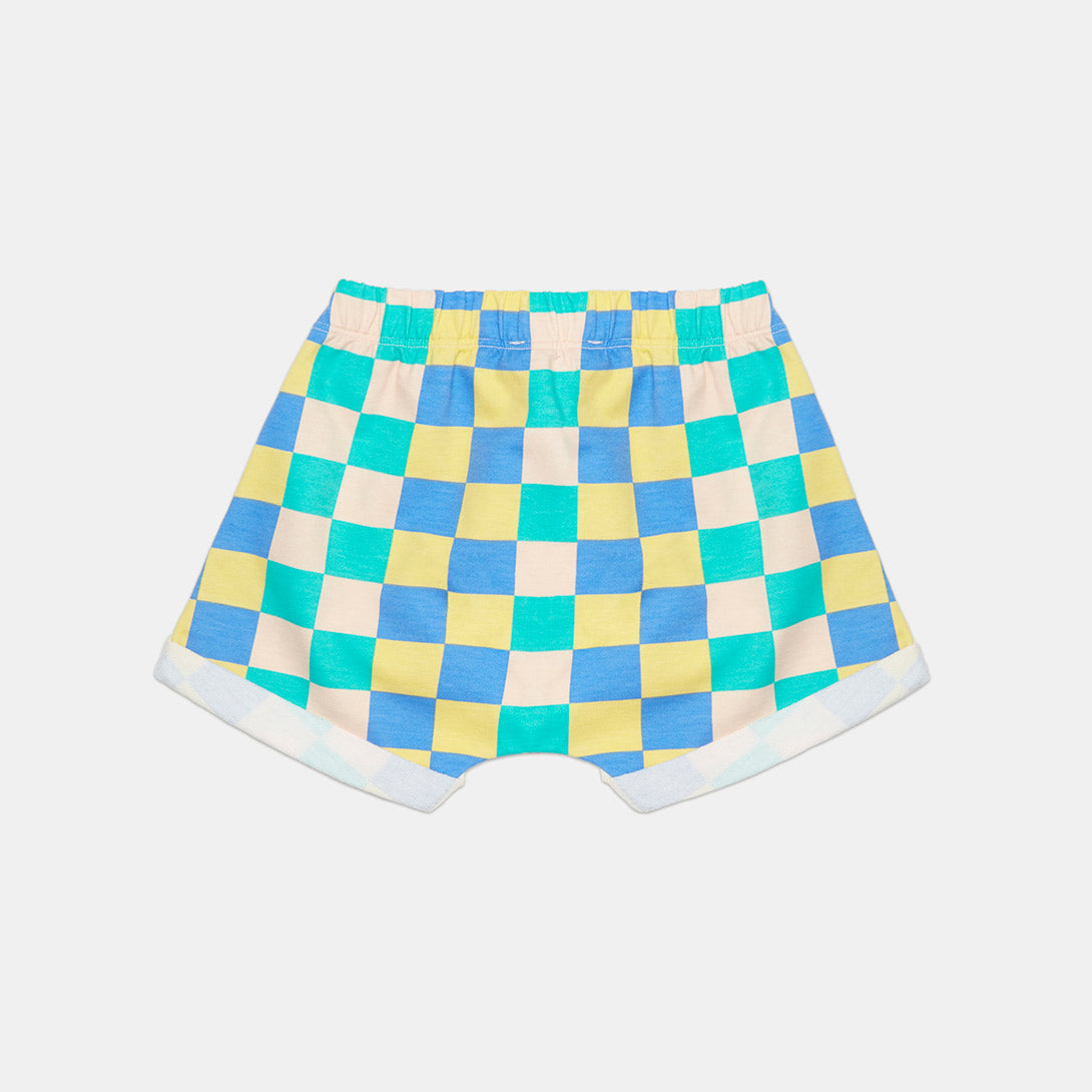 【weekend house kids】【40％off】Chess baby shorts Multicolor　ベビーショートパンツ　6/12 , 12/18 ,18/24  | Coucoubebe/ククベベ