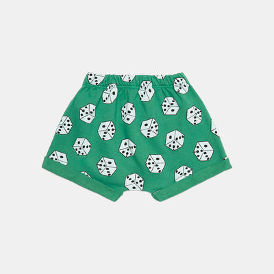 【weekend house kids】【40％off】Cubes baby shorts Green　ベビーショートパンツ　6/12 , 12/18 ,18/24（Sub Image-2） | Coucoubebe/ククベベ
