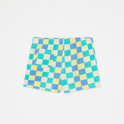 【weekend house kids】【40％off】Chess shorts MUlticolor　ショートパンツ　2 , 3/4 , 5/6 ,7/8（Sub Image-2） | Coucoubebe/ククベベ