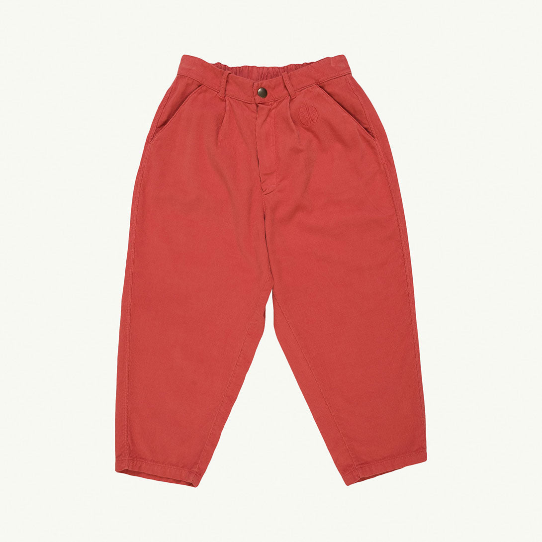 【maed for mini】【40％off】maed for mini  /  Ribby raggle chino  /  dusty red  /  コーデュロイパンツ  | Coucoubebe/ククベベ