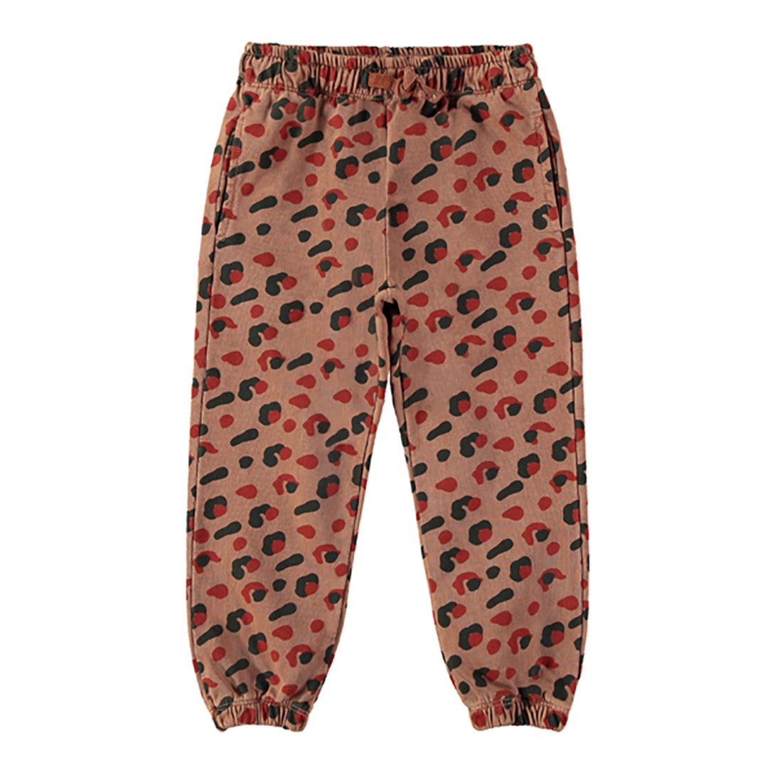 【bonmot organic】【40％off】Jogger trouser leopard  /  Wood  /  ジョガーパンツ  | Coucoubebe/ククベベ