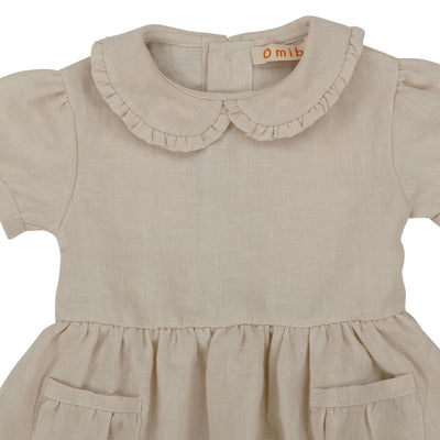 【Coucoubébé-baby】【50％off】Omibia　DAMILIA Dress Mushroom　オミビア　丸襟ワンピース　SS22W11（Sub Image-3） | Coucoubebe/ククベベ
