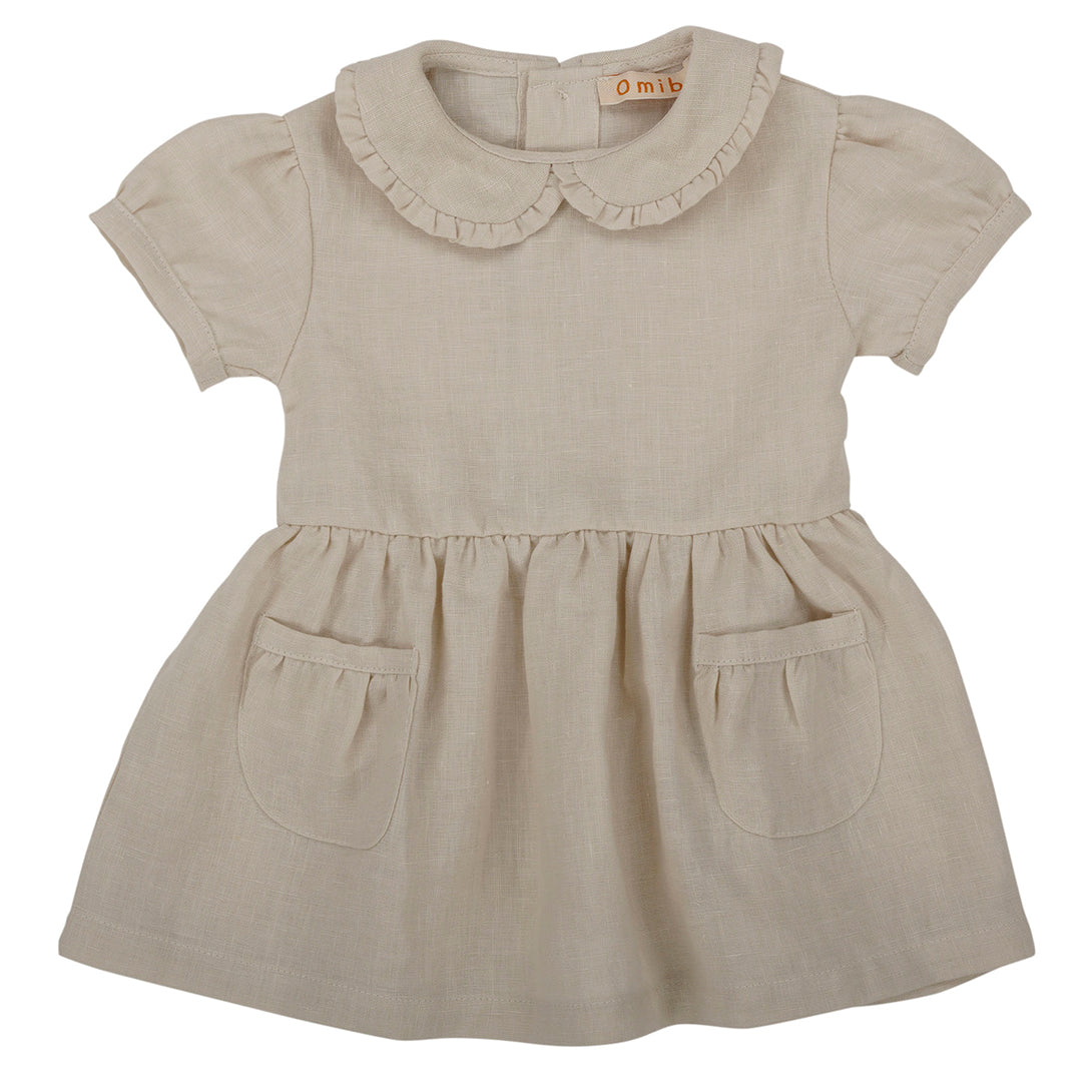 【Coucoubébé-baby】【50％off】Omibia　DAMILIA Dress Mushroom　オミビア　丸襟ワンピース　SS22W11  | Coucoubebe/ククベベ