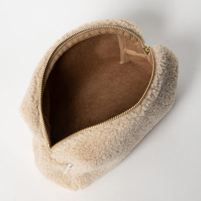 【Studio Noos】【30%OFF】Ecru teddy pouch　ポーチ（Sub Image-3） | Coucoubebe/ククベベ
