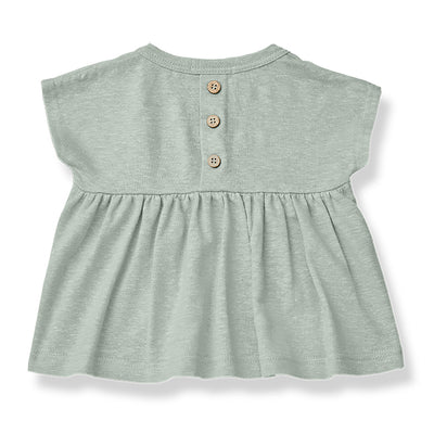 【Coucoubébé-baby】【50％off】1+in the family FLORELLA　pool 416412481　ワンモアインザファミリー　後ろ切り替えＡラインカットソー（Sub Image-2） | Coucoubebe/ククベベ