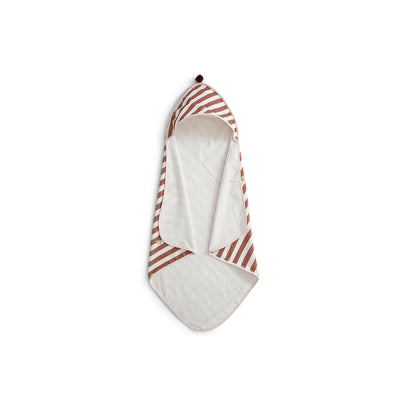 【garbo&friends】【30%OFF】Stripe pear terry hooded towel バスタオル（Sub Image-2） | Coucoubebe/ククベベ
