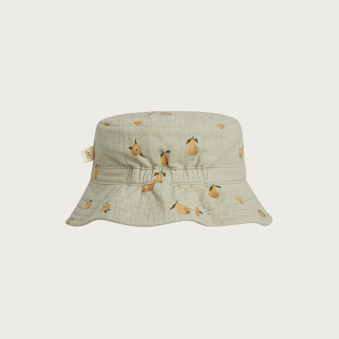 【garbo&friends】【30%OFF】Peargreen bucket hat 洋梨柄ハット  | Coucoubebe/ククベベ