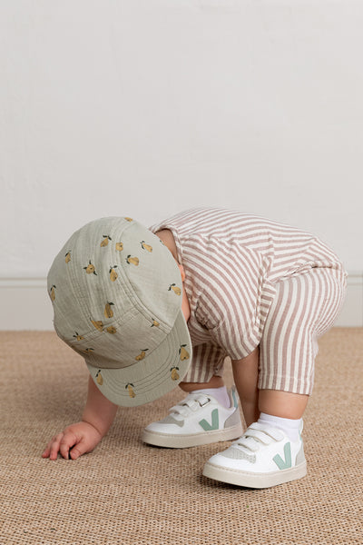 【garbo&friends】【30%OFF】Stripe summer onesize ロンパース 2-6m,6-12m（Sub Image-4） | Coucoubebe/ククベベ
