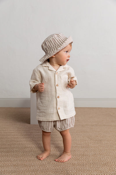 【garbo&friends】【30%OFF】Stripe bloomer's ストライプブルマ 2-6m,6-12m（Sub Image-5） | Coucoubebe/ククベベ