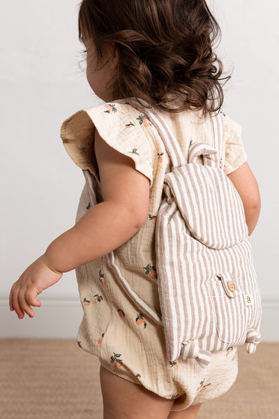 【garbo&friends】【30%OFF】Stripe padded backpack リュックサック（Sub Image-3） | Coucoubebe/ククベベ