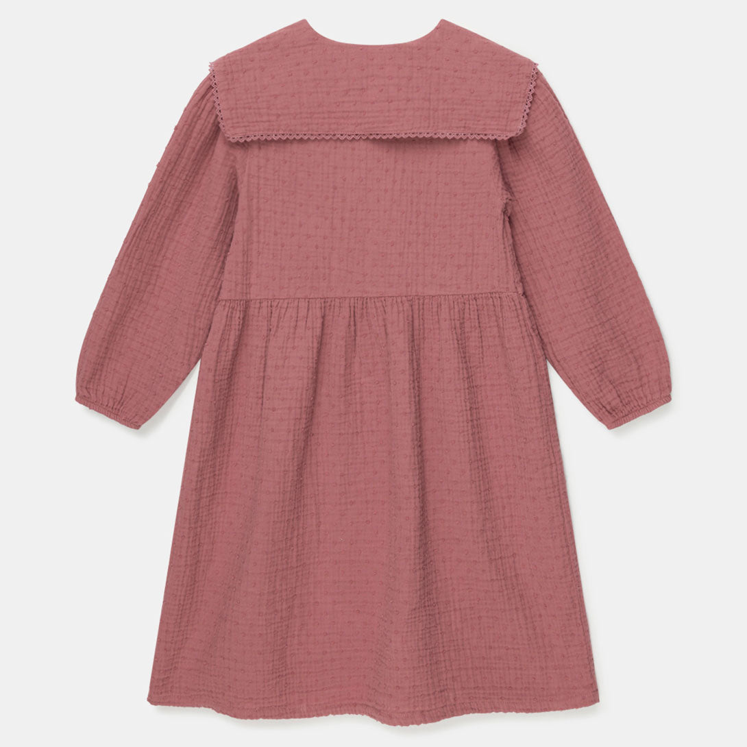 【Coucoubébé-baby】【40％off】my little cozmo  /  Organic gauze dress /  PINK  /  ガーゼワンピース  | Coucoubebe/ククベベ