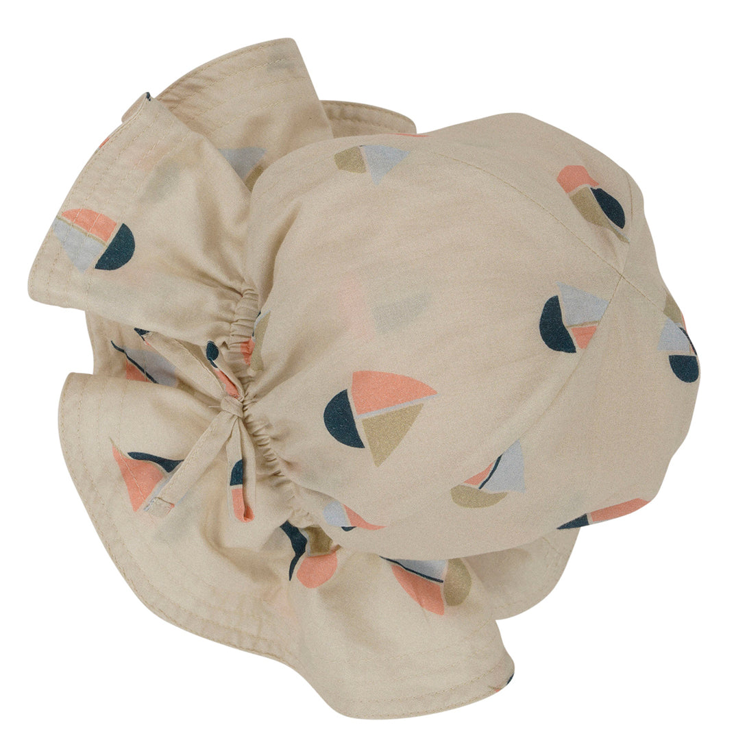【Coucoubébé-baby】【50％off】Omibia MAURIEL Hat Child Boat print SS22W19C　オミビア　4Y  | Coucoubebe/ククベベ