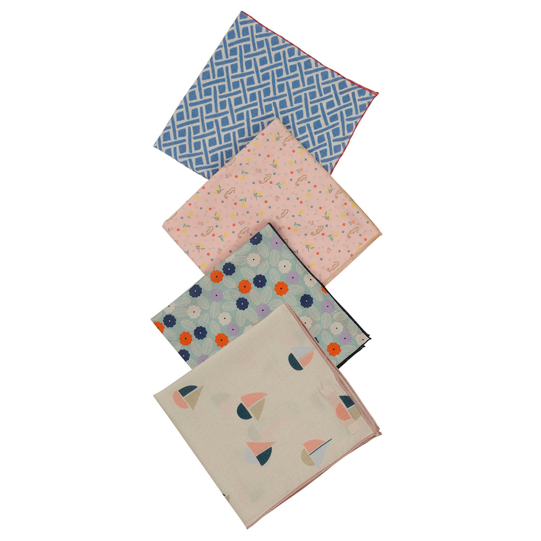 【omibia】【70％OFF】Omibia MEME Scarf Cross print SS22W20　オミビア　ベビースカーフ  | Coucoubebe/ククベベ