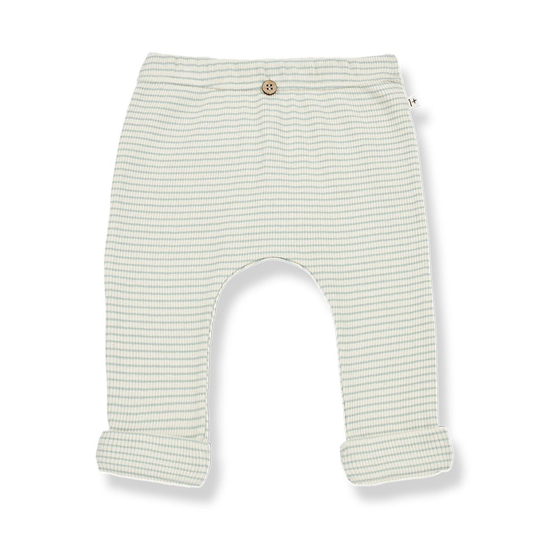【Coucoubébé-baby】【50％off】1+in the family NORAH 416413031　ワンモアインザファミリー　ボーダーリブレギンス　グリーン  | Coucoubebe/ククベベ
