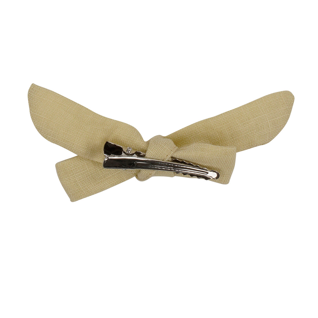 【Coucoubébé-baby】【50％off】Omibia OLIVIA Hair bow baby Vanilla SS22W21B　オミビア  | Coucoubebe/ククベベ