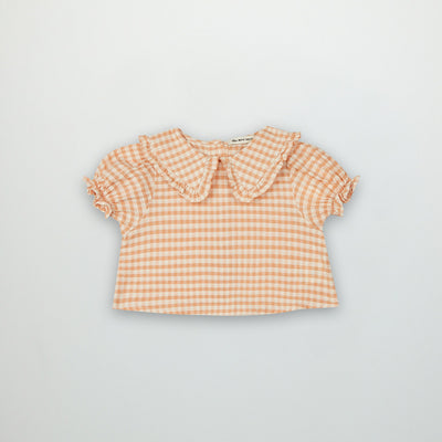 【the new society】【40％off】Petra Baby Blouse  Petra check　チェック柄ブラウス　12m,18m,24m（Sub Image-1） | Coucoubebe/ククベベ