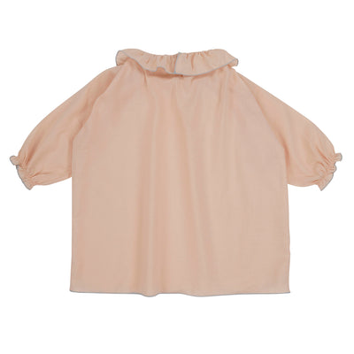 【Coucoubébé-baby】【50％off】Omibia　REINA Top Child Peach　オミビア　ピエロカラーブラウス　　SS22W37（Sub Image-2） | Coucoubebe/ククベベ