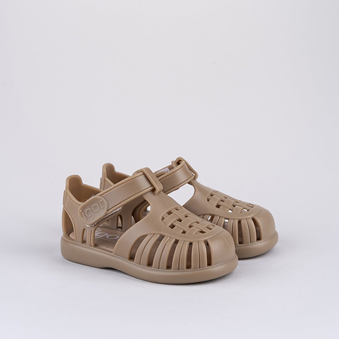 【igor】TOBBY SOLID TAUPE  サンダル size19-29  | Coucoubebe/ククベベ