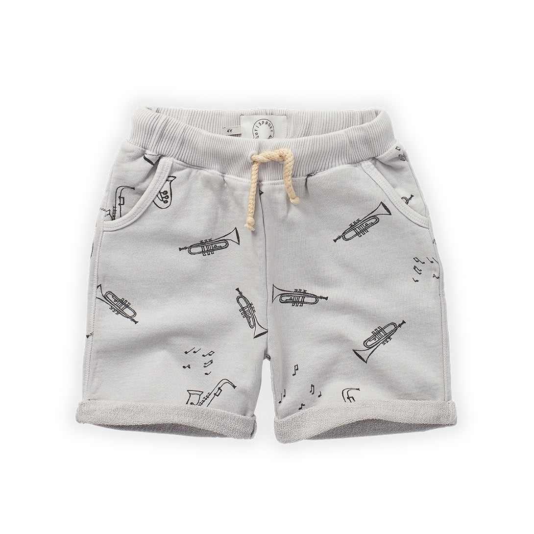 【SPROET&SPROUT】【40％off】Sweat shorts musica print 4Y  | Coucoubebe/ククベベ