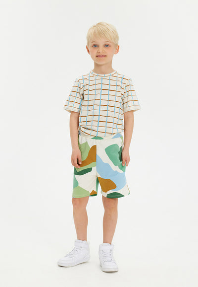 【soft gallery】【40％off】Baby Jared Check T-shirts  Gardenia　チェックTシャツ 6Y（Sub Image-4） | Coucoubebe/ククベベ