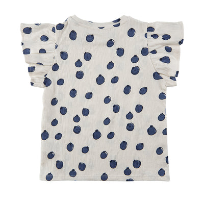 【soft gallery】【40％off】Heidi Blueberries T-shirt  Gardenia　ブルーベリーカットソー 8Y（Sub Image-2） | Coucoubebe/ククベベ