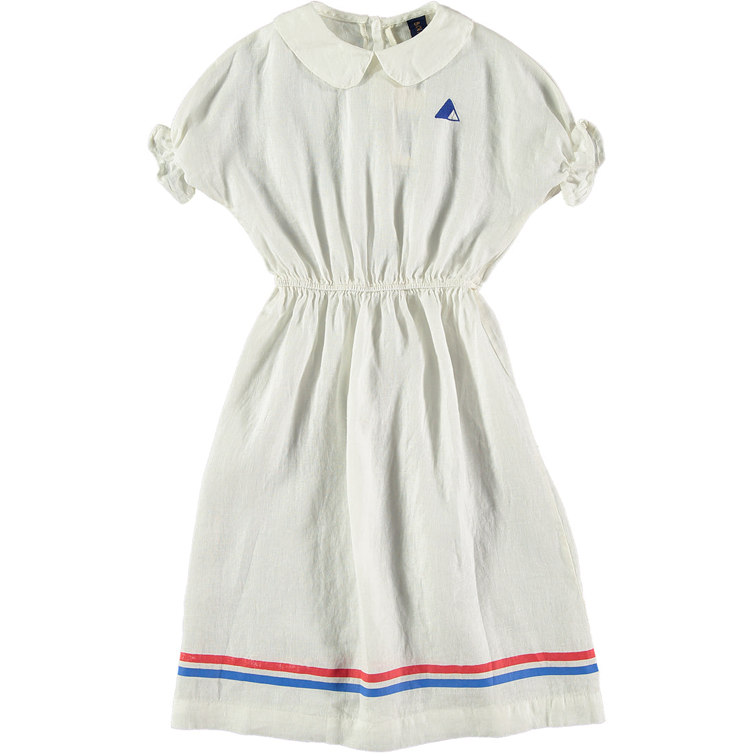 【Coucoubébé-baby】【50％off】BONMOT Dress long happy day　ボンモット　SS22-DRLG-IVO  | Coucoubebe/ククベベ