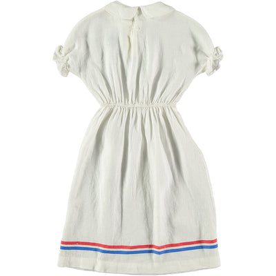 【Coucoubébé-baby】【50％off】BONMOT Dress long happy day　ボンモット　SS22-DRLG-IVO（Sub Image-2） | Coucoubebe/ククベベ