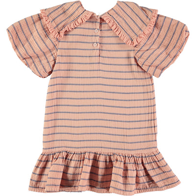 【Coucoubébé-baby】【50％off】BONMOT Dress peter　ボンモット　SS22-DRPP-DPI（Sub Image-2） | Coucoubebe/ククベベ