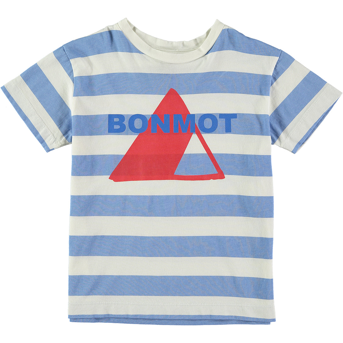 【Coucoubébé-baby】【50％off】BONMOT T-shirts bonmot tipi stripes　ボンモット　SS22-TSC8-IVO  | Coucoubebe/ククベベ