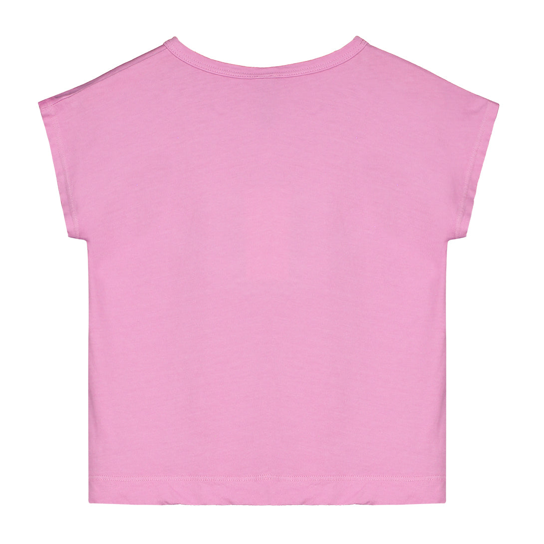 【bonmot organic】【40％off】T-shirts seawood Purple　フレンチスリーブTシャツ  | Coucoubebe/ククベベ
