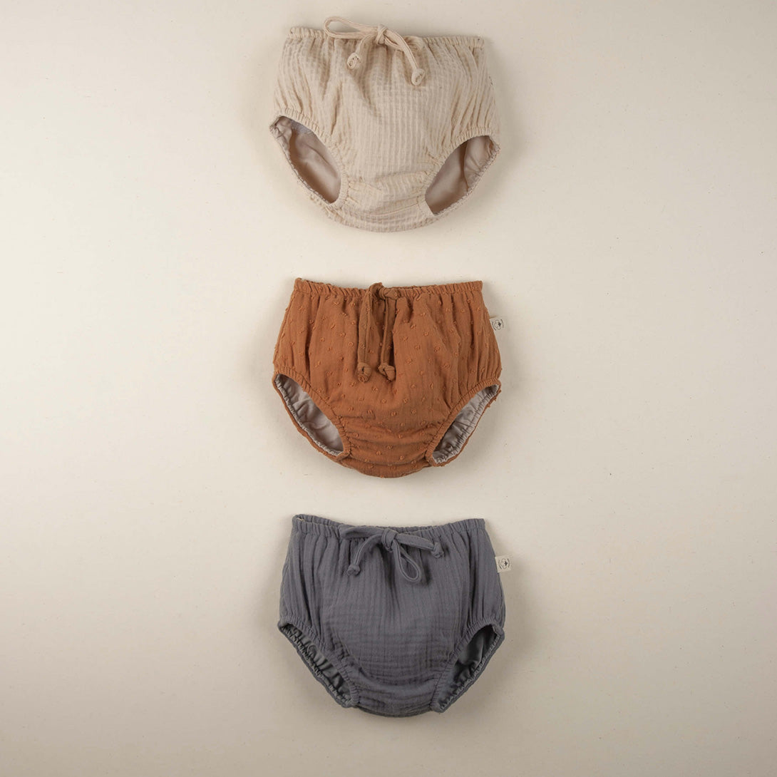 【Coucoubébé-baby】【50％off】Popelin Beige organic culotte Mod.2.6　ポペリン　オーガニックコッキュロット　ベージュ  | Coucoubebe/ククベベ