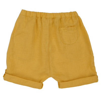 【Coucoubébé-baby】【50％off】Omibia　TURTLE Shorts Sandstone　オミビア　ロールアップショートパンツ　SS22W07　（Sub Image-2） | Coucoubebe/ククベベ