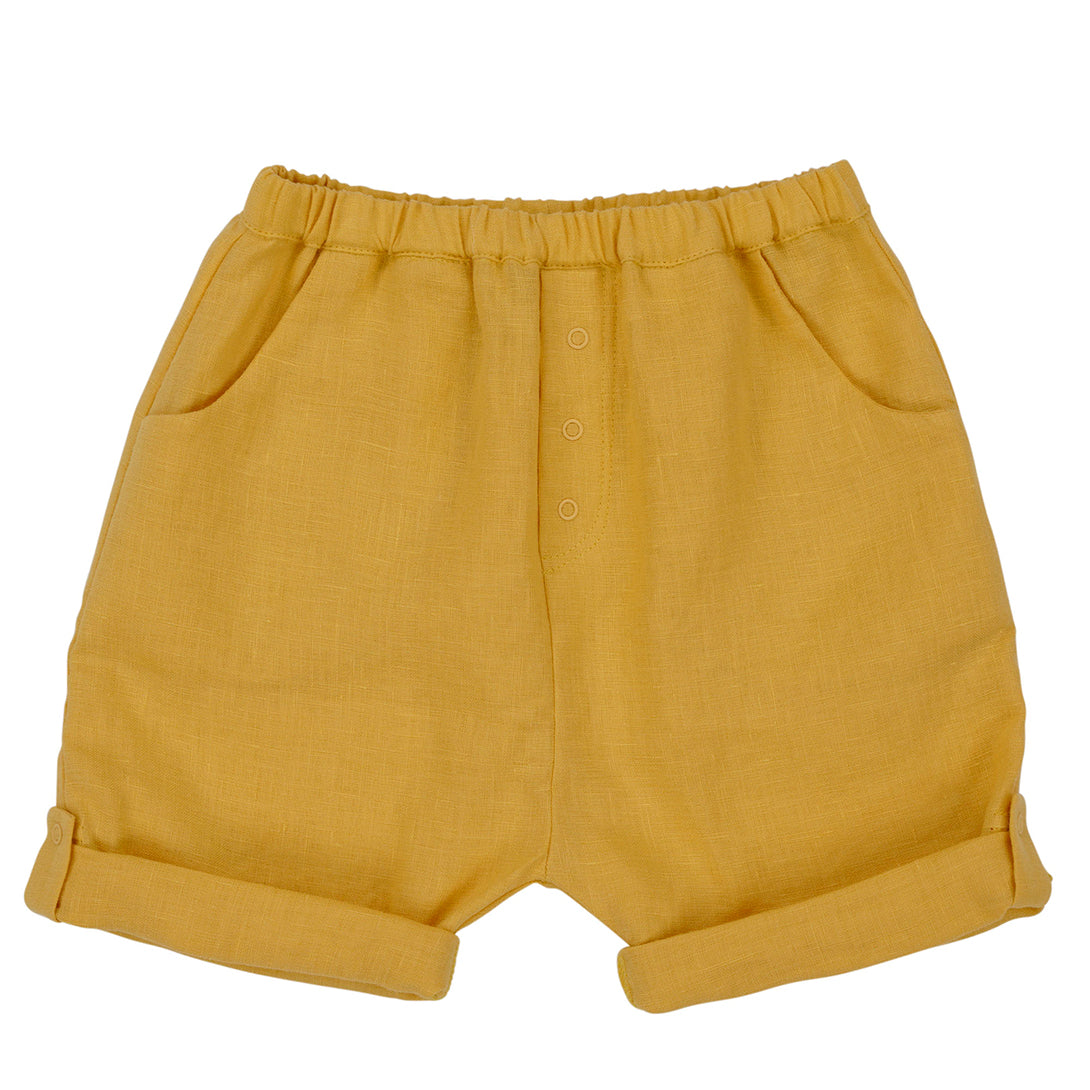 【Coucoubébé-baby】【50％off】Omibia　TURTLE Shorts Sandstone　オミビア　ロールアップショートパンツ　SS22W07　  | Coucoubebe/ククベベ