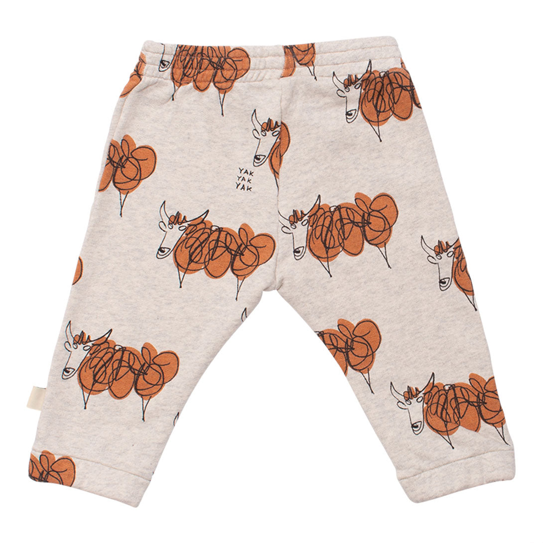 【Coucoubébé-baby】【40％off】Wynken  /  Baby Yak Yak Yak Pant / Tan × Light Melange　ベビースウェットパンツ  | Coucoubebe/ククベベ