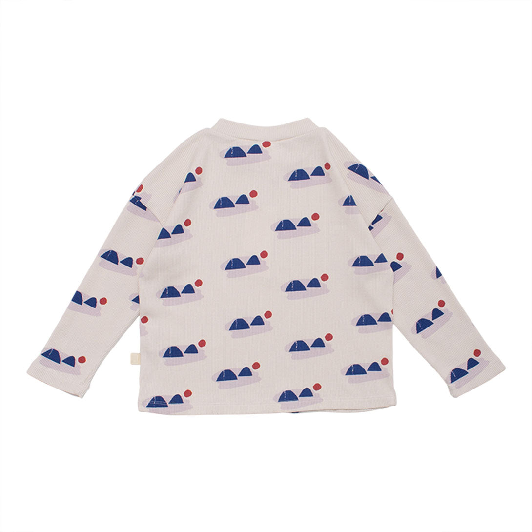 【Coucoubébé-baby】【40％off】Wynken  /  Long Sleeve Tee / Pebble Montagne　長袖カットソー　4y,6y　  | Coucoubebe/ククベベ