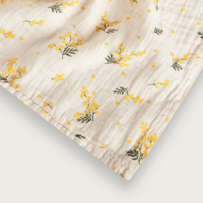 【garbo&friends】Mimosa Muslin Swaddle Blanket スワドルブランケットミ モザ（Sub Image-2） | Coucoubebe/ククベベ