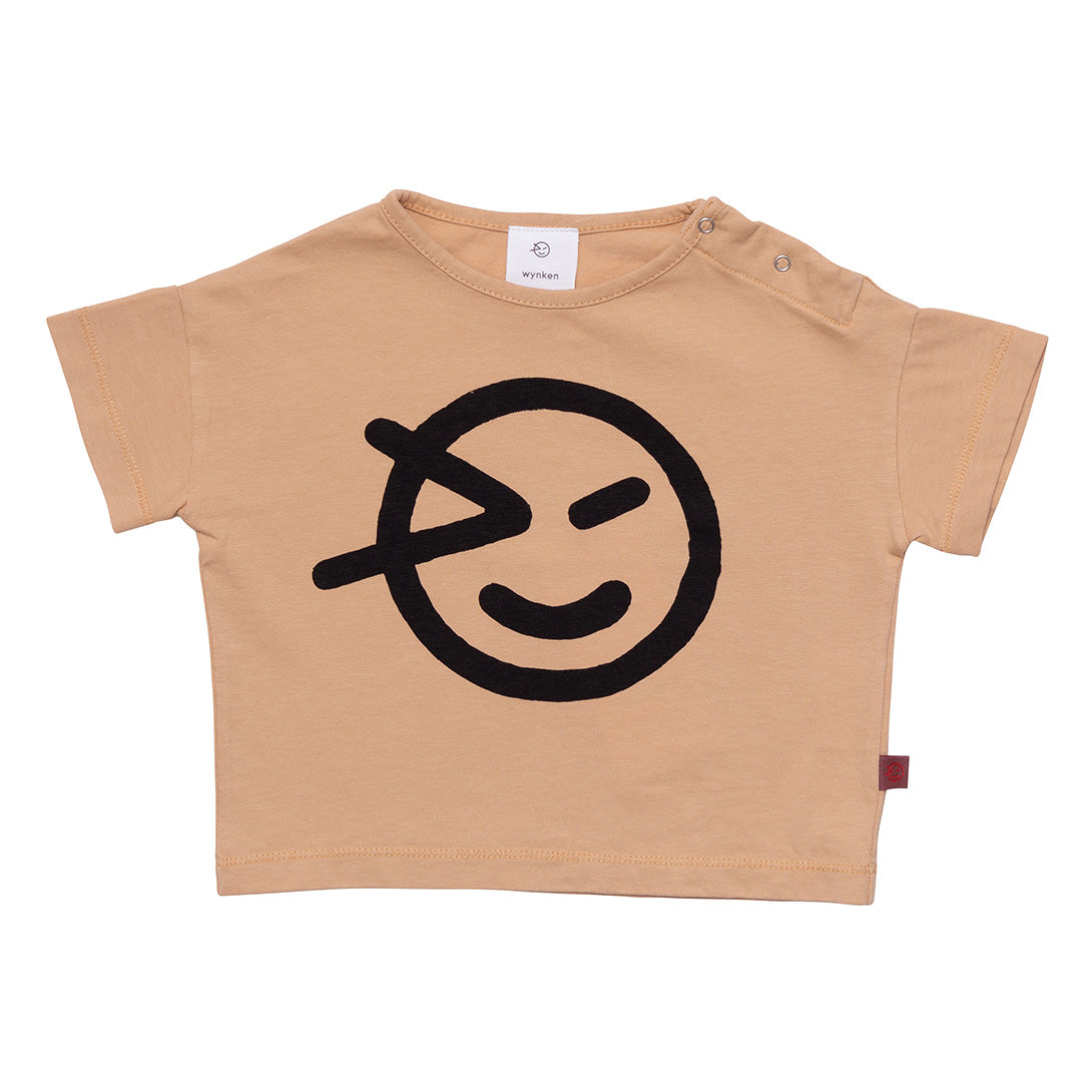 【Coucoubébé-baby】【50％off】wynken Tee Soft Caramel　413510131　ウィンケン　Tシャツ　ソフトキャラメル  | Coucoubebe/ククベベ